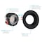 Luxrite 4 Inch LED Recessed Downlights 5 CCT Selectable 2700K-5000K 15W 1100LM Dimmable Black Trim 4-Pack LR24950 LR24956-4PK - alternate 6